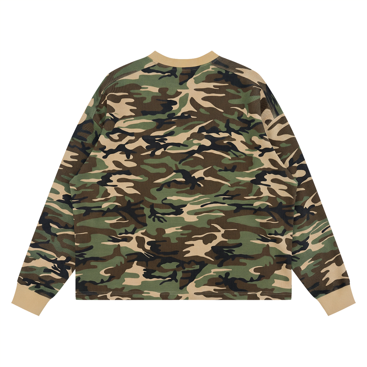 CITY CAMO WAFFLE L/S
