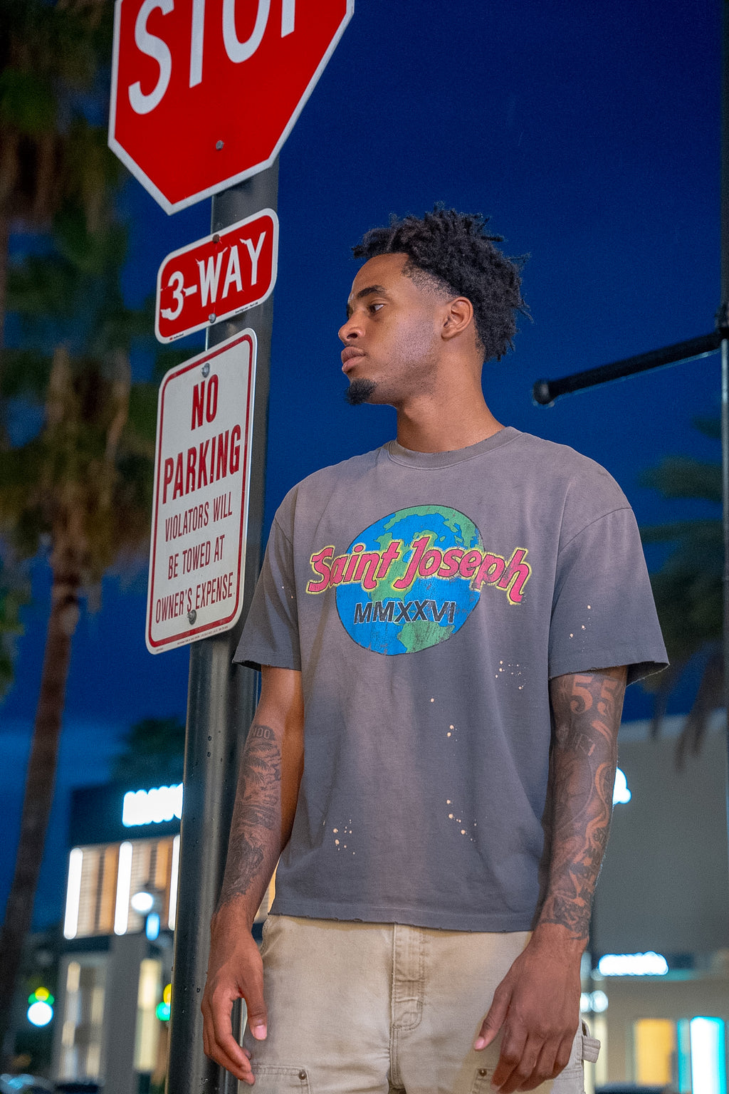 "CAFE" TEE
